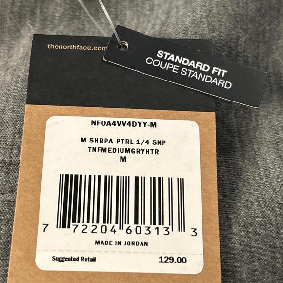 The North Face Men's Sherpa Patrol Fleece Sweatshirt - Medium- NWT - MSRP$129.00 - Picture 7 of 11